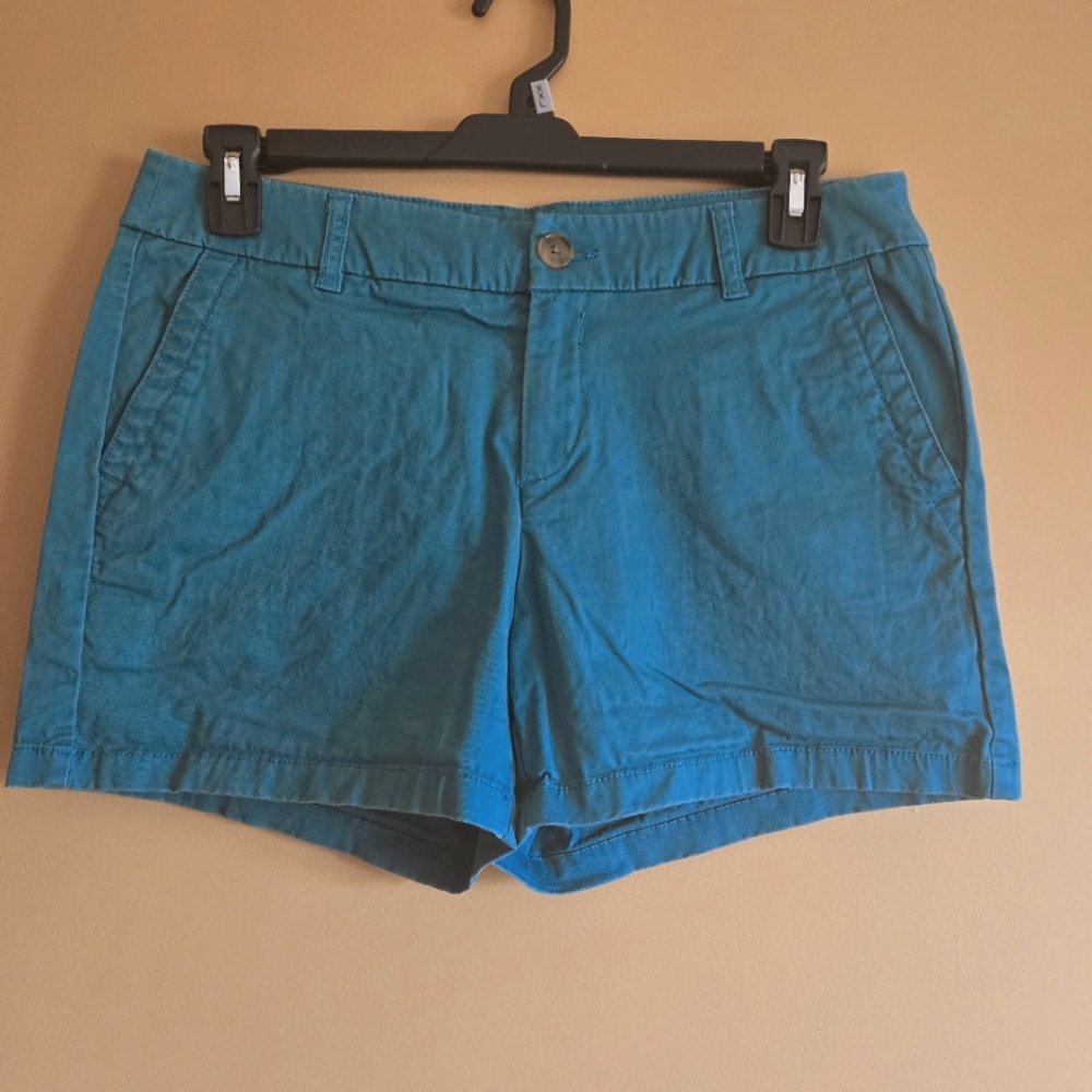 Liz Claiborne Green-Blue Shorts